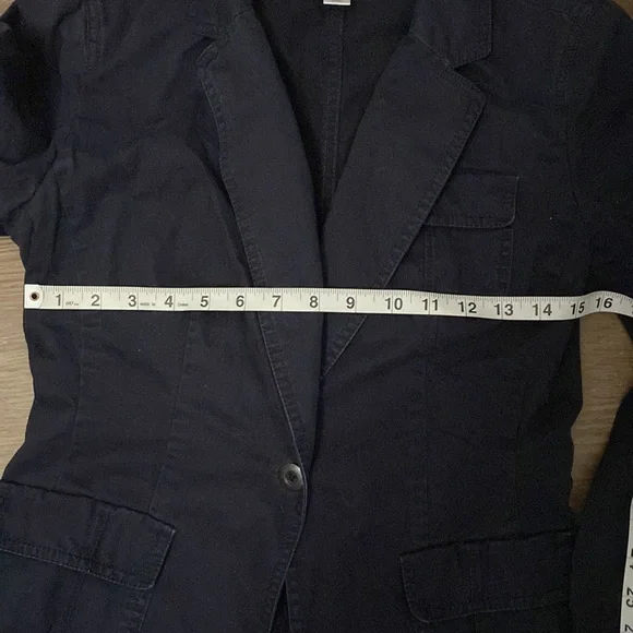 Navy Blue Blazer/Jacket LOFT - Picture 5 of 7